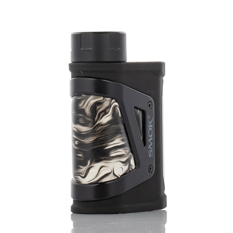 smok scar-mini 80w box mod fluid black white