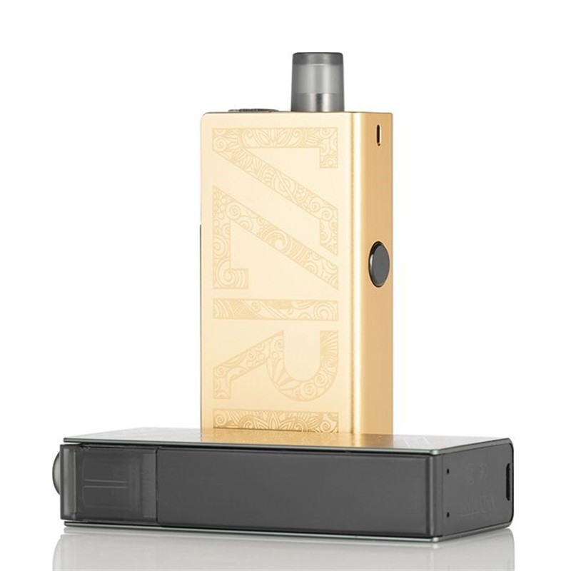 uwell valyrian 25w pod kit front side and flat side view