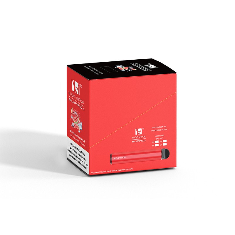 Hugo Vapor Supro 3 Disposable Package box
