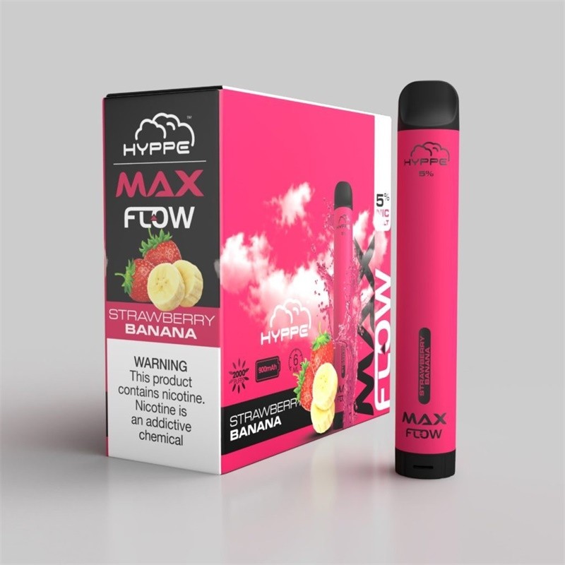 Hyppe Max Flow Disposable Kit Strawberry Banana