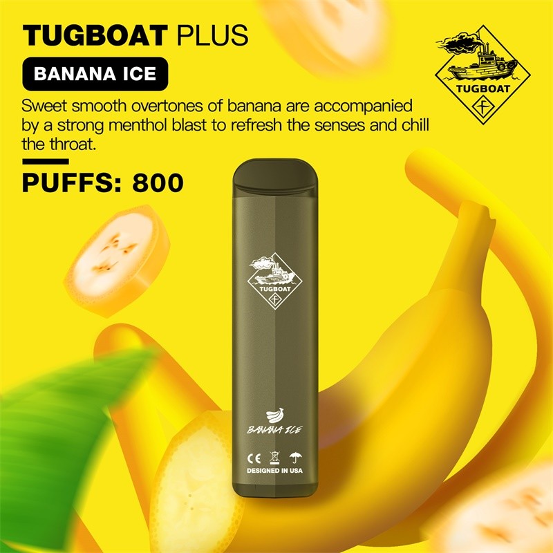 Tugboat Plus Disposable Pod Device Banana Ice