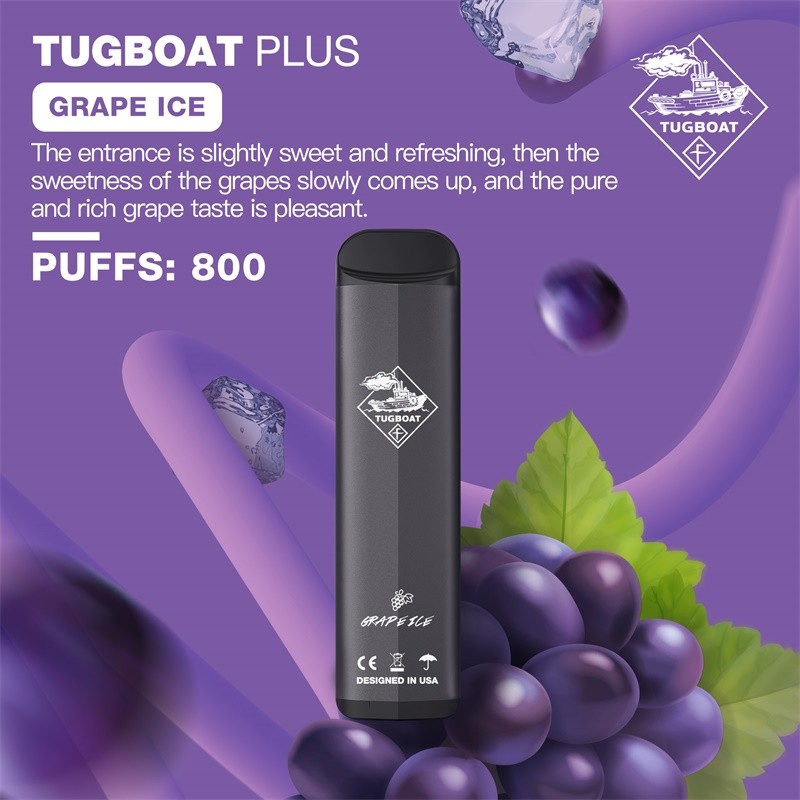 Tugboat Plus Disposable Pod Device Grape Ice