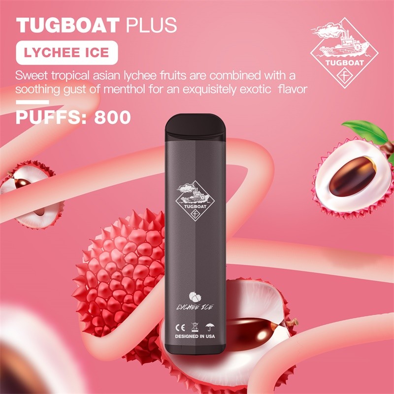 Tugboat Plus Disposable Pod Device Lychee Ice