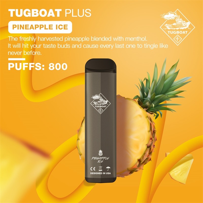 Tugboat Plus Disposable Pod Device Pineapple Ice