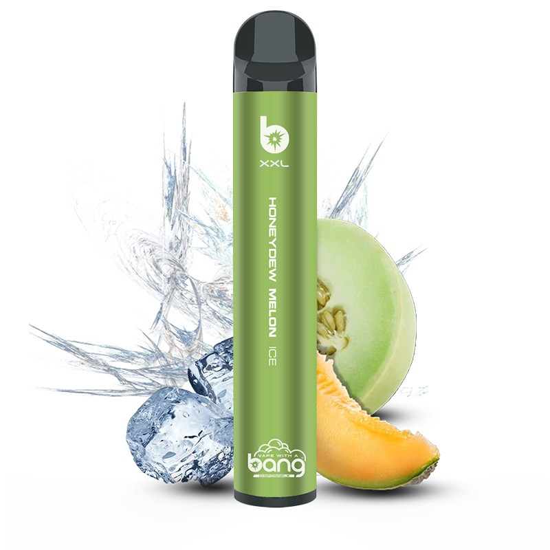 bang xxl disposable vape device honeydew melon ice