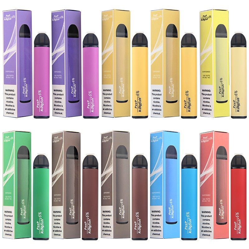 kingfish peep disposable pod kit and box