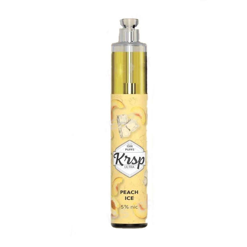 krsp ultra disposable pod device - peach ice