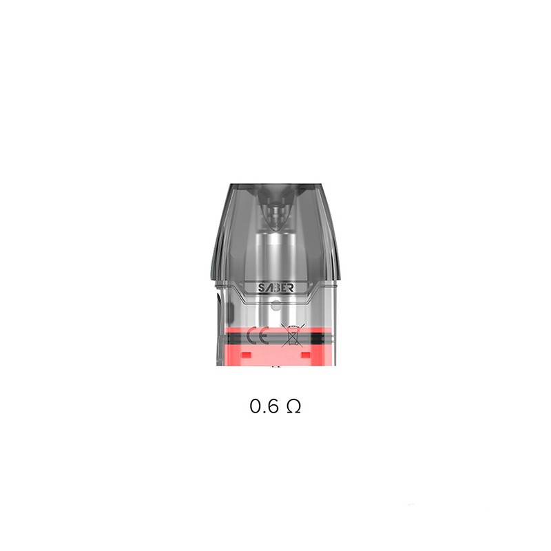 ovns saber 3 pod with 0.6ohm coil