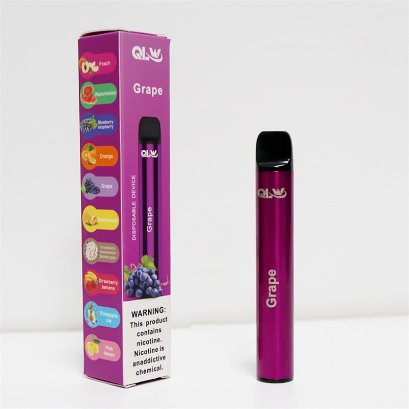 qlw mini disposable vape - grape