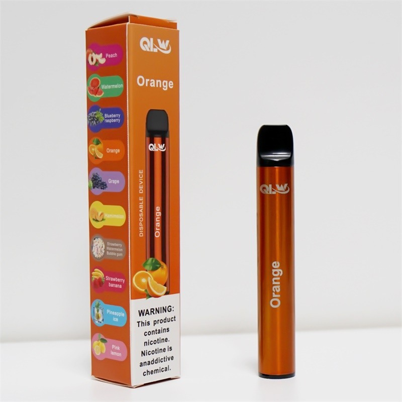 qlw mini disposable vape - orange