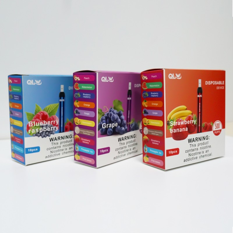 qlw minisx disposable vape - 10pcs packagebox