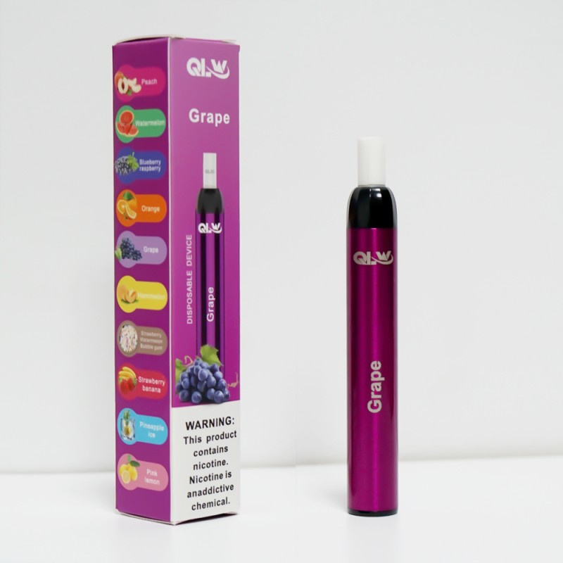 qlw minisx disposable vape - grape