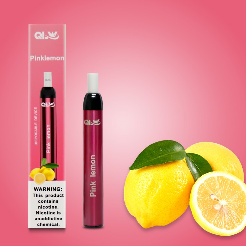 qlw minisx disposable vape - pink lemon