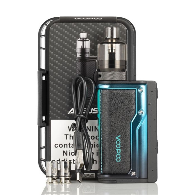 voopoo argus gt 160w starter kit - package contents