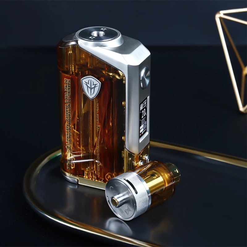 Rincoe Jellybox 228W Vape Kit Amber Clear