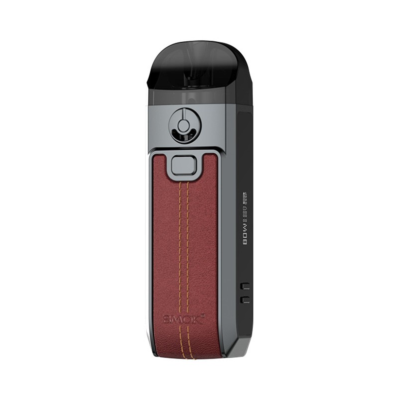 SMOK Nord 4 80W Pod System Kit - Leather Series - Red