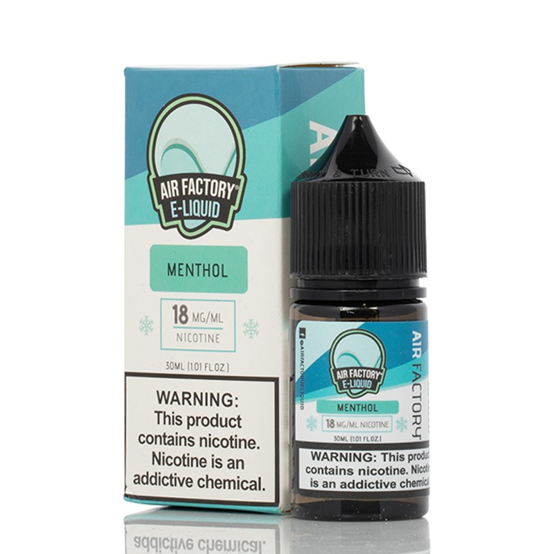 air factory - menthol - box bottle 18mg