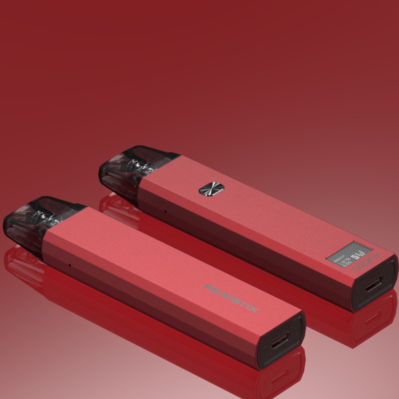 aspire favostix pod system kit garnet red
