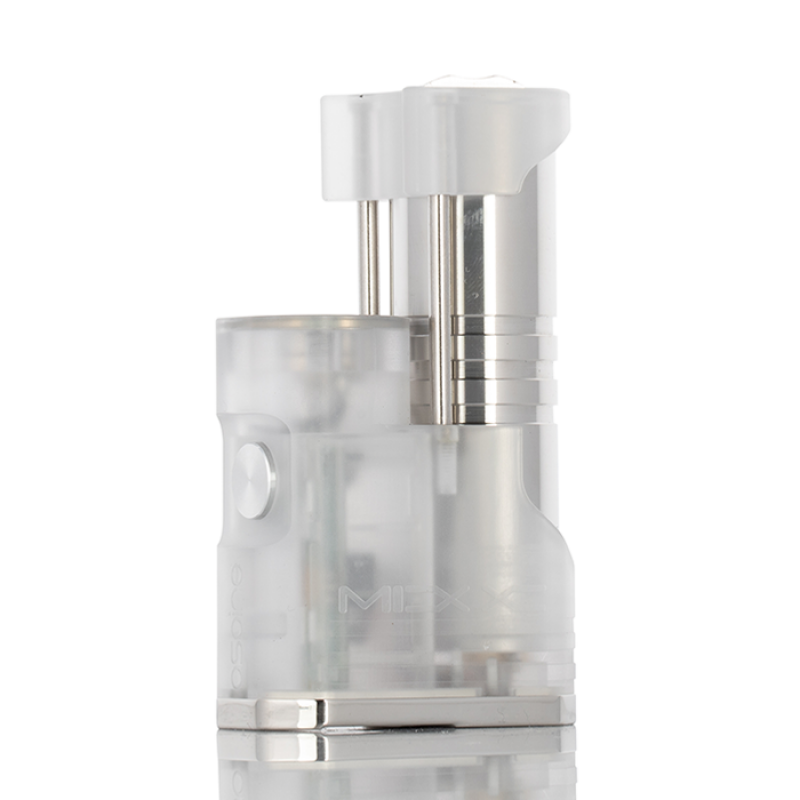 aspire mixx mod - clear frosted