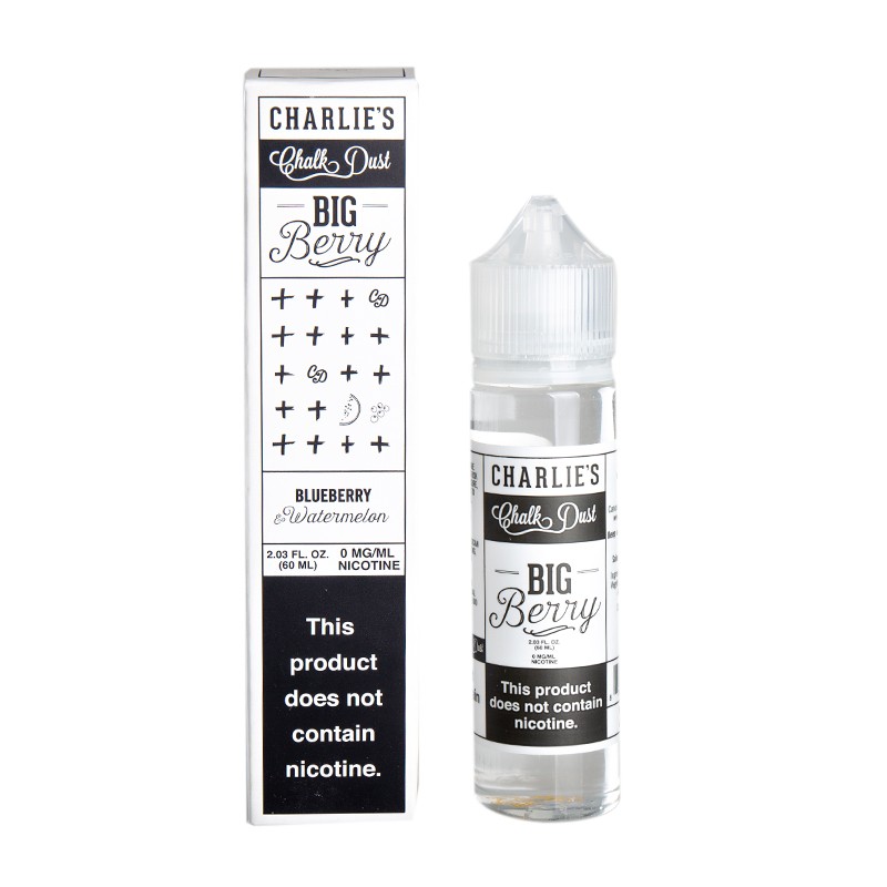 charlies chalk dust big berry bottle and box