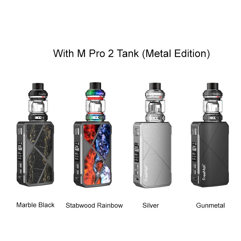 FreeMax Maxus 200W Kit with Mesh Pro 2 Tank Metal Edition