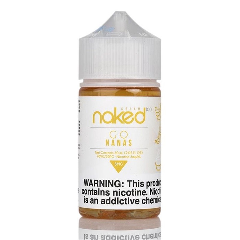 Naked 100 Cream Banana E-juice 60ml