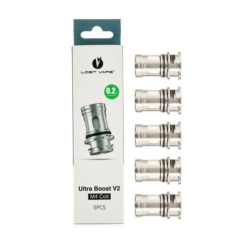 Lost Vape Ultra Boost Replacement Coils - 0.2ohm Ultra Boost M4 Coil