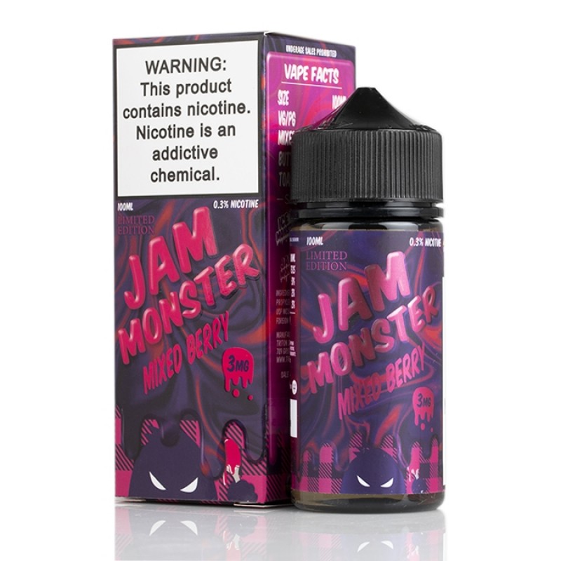 Jam Monster MIXED BERRY E-Juice
