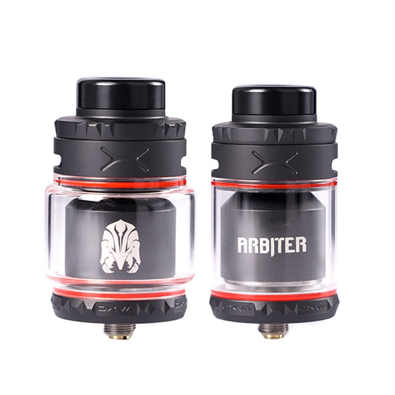 oxva arbiter rta - straight tube and bubble tube