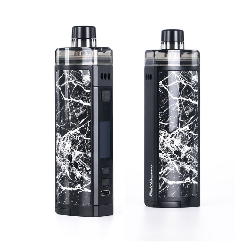 oxva velocity pod kit black marble