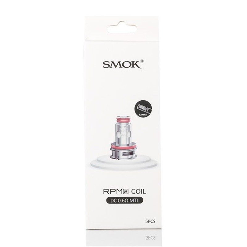 smok rpm 2 replacement coils - 0.6ohm dc mtl coil box