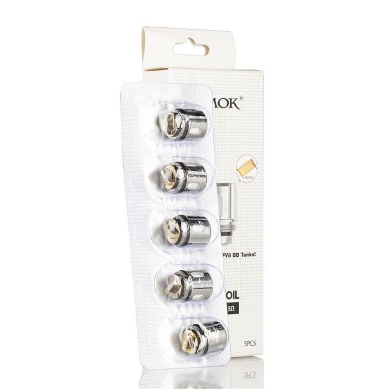 smok tfv9 replacement coils - box and blister pack