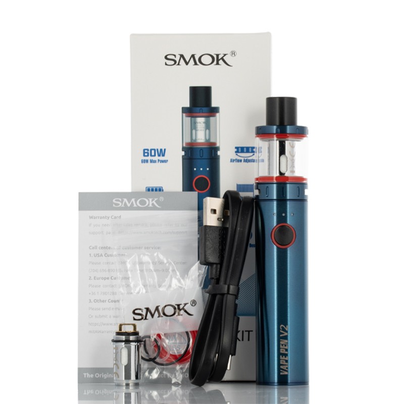 smok vape pen v2 kit - packaging