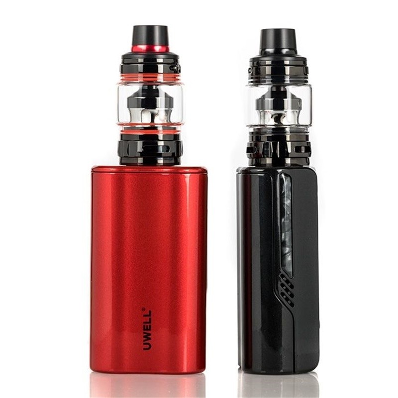 uwell evdilo 200w valyrian ii starter kit - back and side view