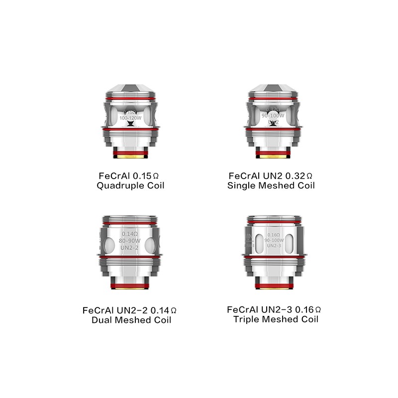 uwell valyrian ii 2 replacement coils - types