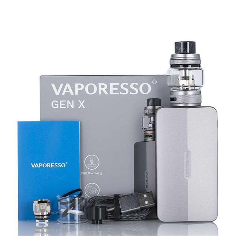 vaporesso gen x 220w starter kit - package contents