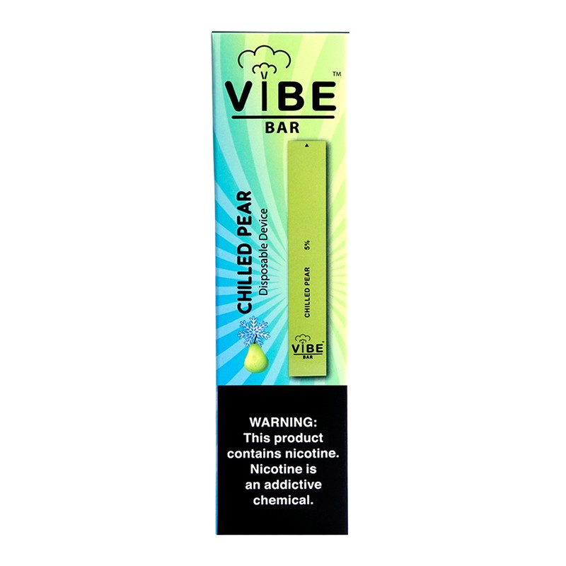 vibe bar disposable chilled pear