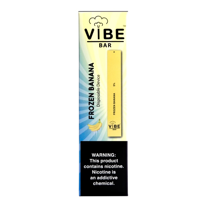 vibe bar disposable frozen banana