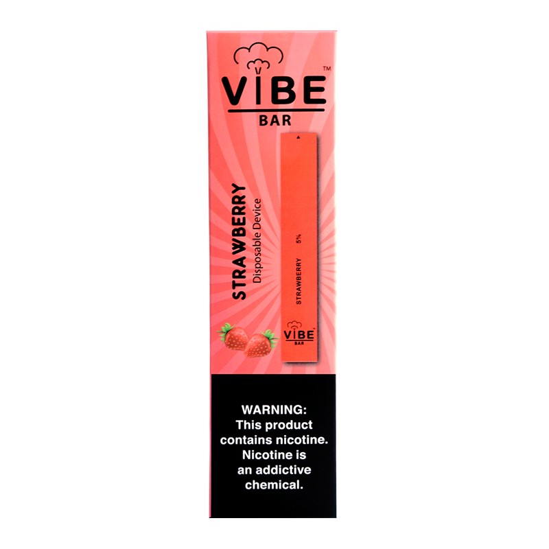 vibe bar disposable strawberry