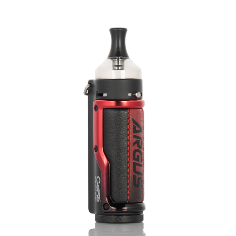 voopoo argus 40w pod mod kit - Litchi Leather & Red