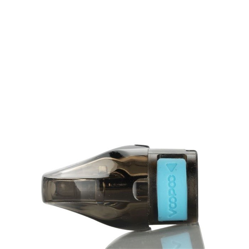 voopoo argus air replacement pods with coil - flat side view