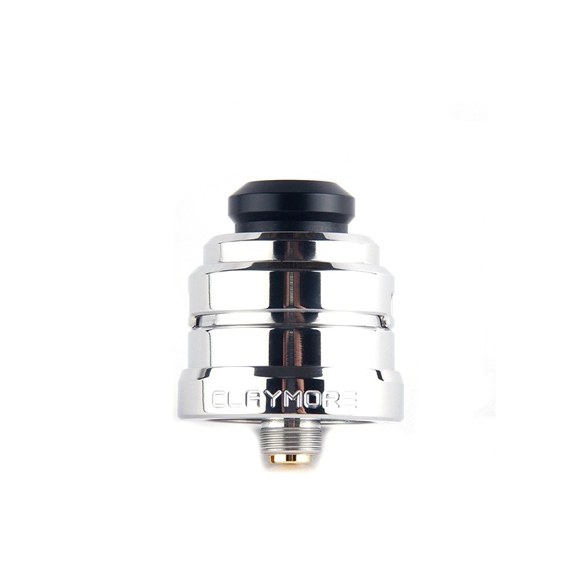 yachtvape claymore rda 24mm polish silver