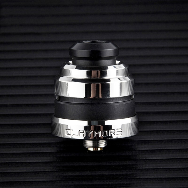 yachtvape claymore rda 24mm ss and black