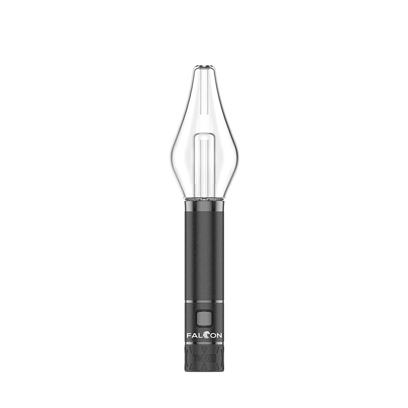 yocan falcon vaporizer kit main body with glass attachment