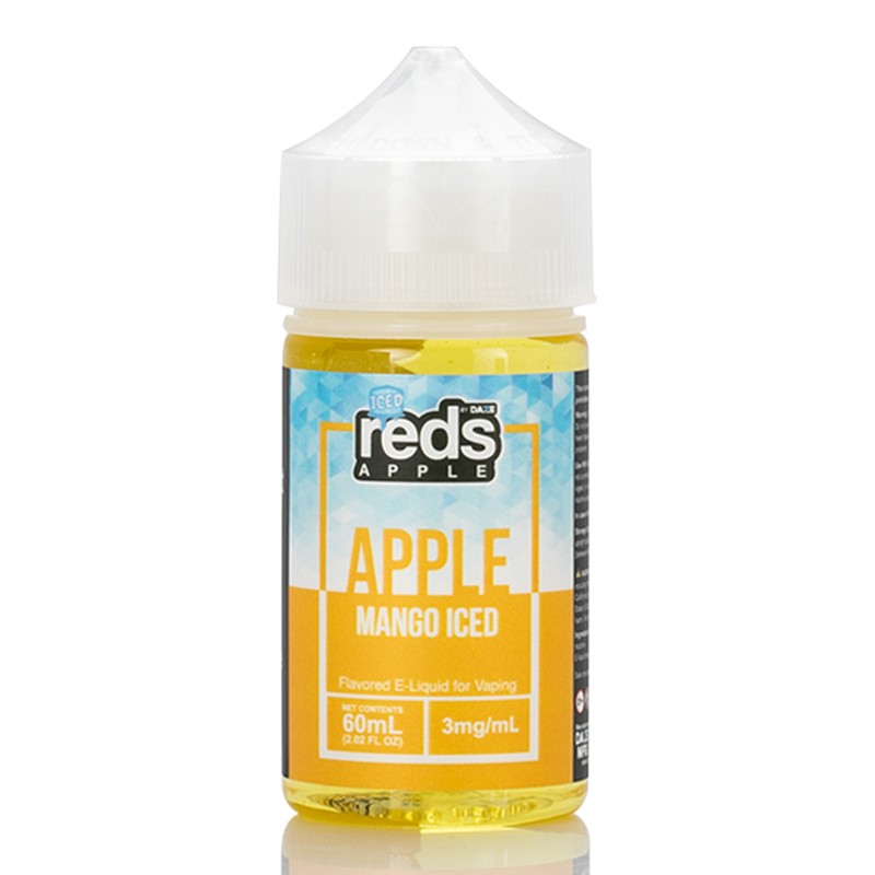 Vape 7 Daze Mango Iced Reds Apple E-Juice 60ml Bottle