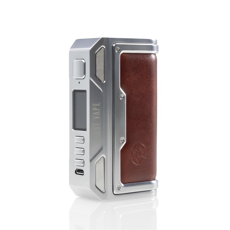 Lost Vape Thelema DNA 250C Box Mod - SS/Calf Leather