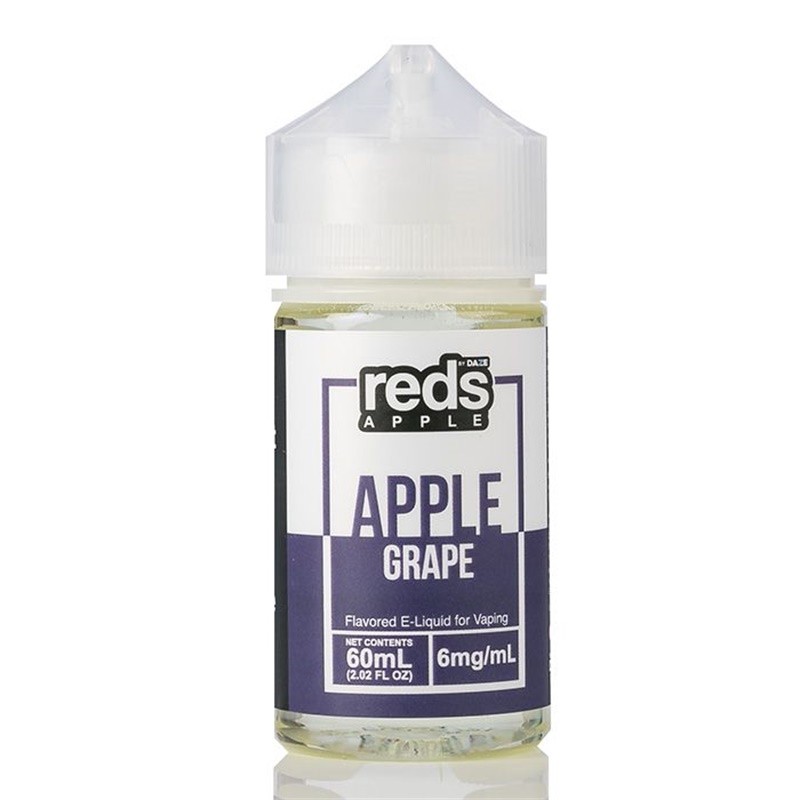 Vape 7 Daze Grape Reds Apple E-Juice 60ml Bottle