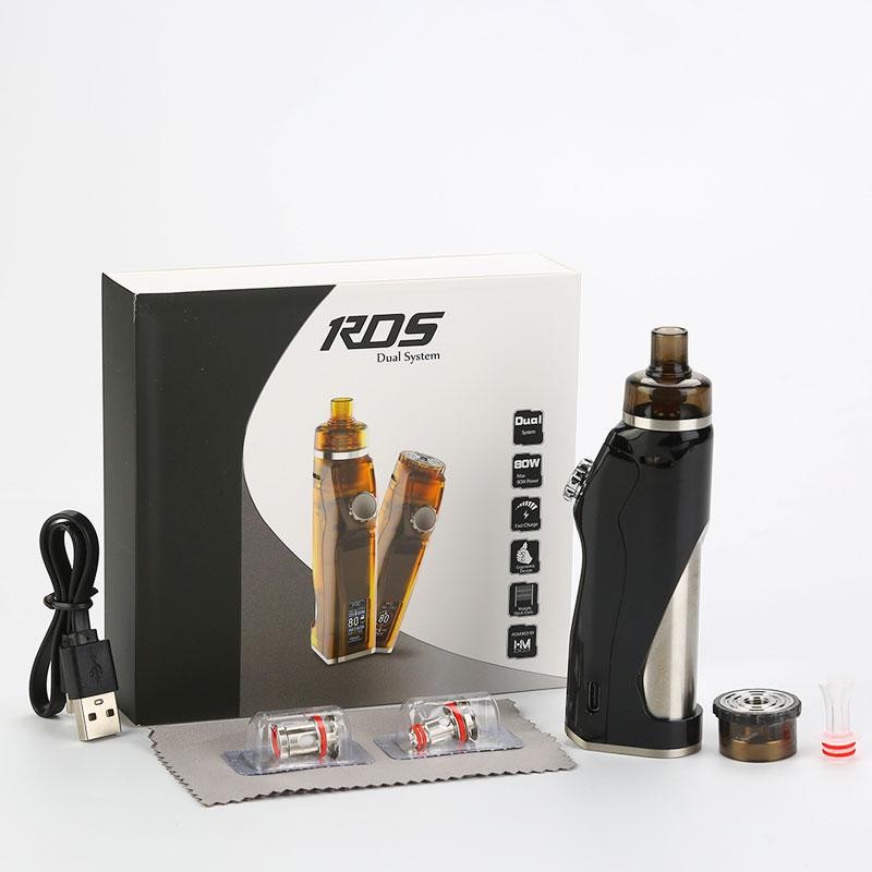 hotcig rds dual system pod mod kit packaging