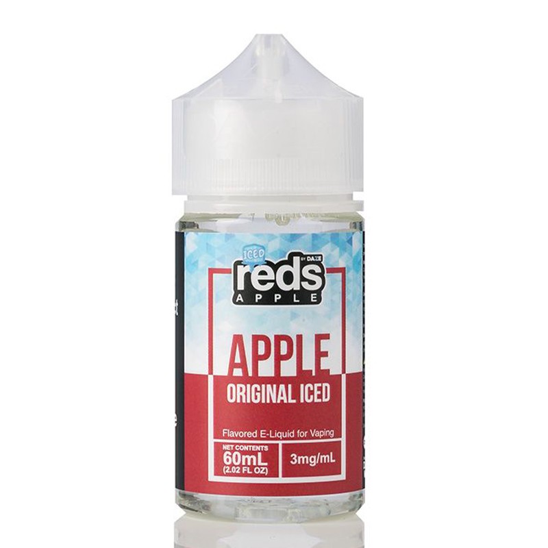 Vape 7 Daze Apple Iced Reds Apple E-Juice 60ml Bottle