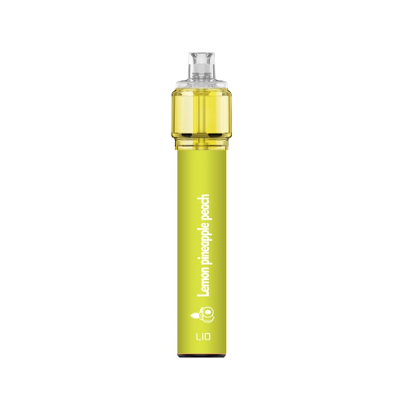 ijoy lio bee 18 max disposable vape lemon pineapple peach